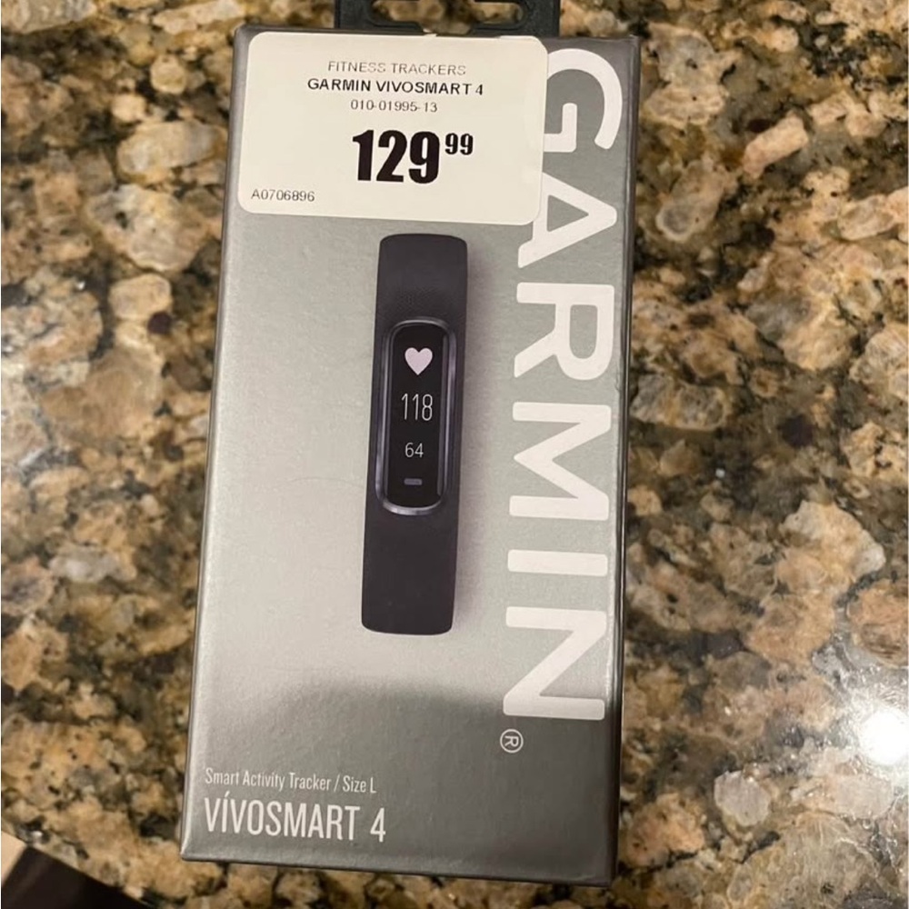 Garmin Vivosmart 4 Black Smartwatch